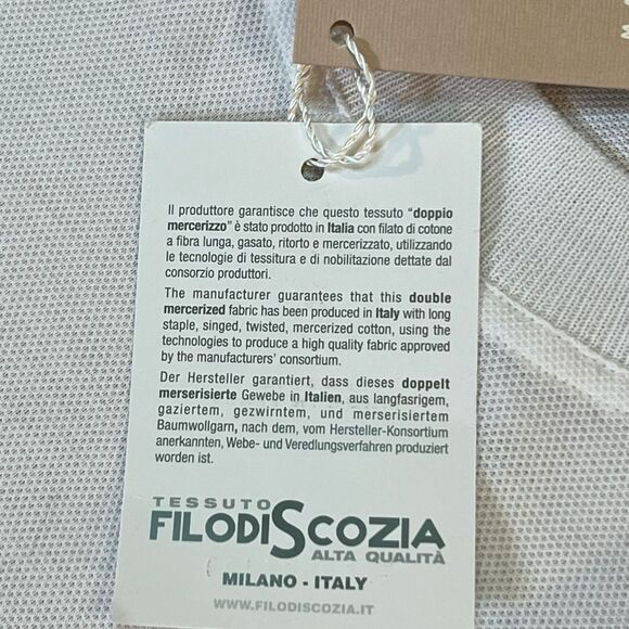 Gran Sasso Shirt 3XT Crew Neck Short Sleeve Italy T-shirt Lightweight Preppy - Picture 8 of 15